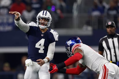 Pese a errores de Dak Prescott, Cowboys remontan ante los Giants y acaban con su racha negativa en