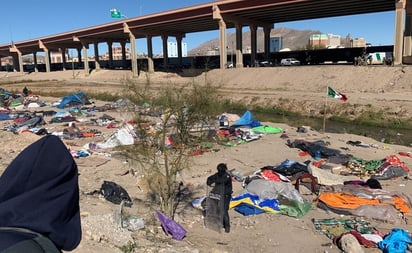 Desalojan en su totalidad campamento de migrantes venezolanos del Río Bravo