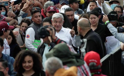 'La obra ferroviaria más grande en el mundo'; AMLO presume el proyecto del Tren Maya: El mandatario federal aseguró que otro país, cuyo nombre evitó darlo a conocer, está construyendo una obra ferroviaria similar