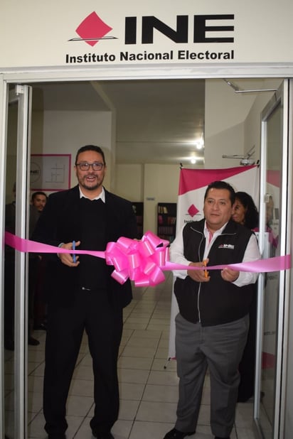 INE inaugura nuevas oficinas