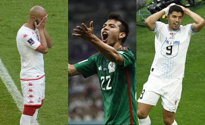 México, Uruguay y Túnez, los equipos que no han podido hacer gol en Qatar 2022: Pasaron dos jornadas de la Copa del Mundo y solamente tres selecciones no han podido anotar gol
