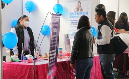 Obtienen trabajo 5 mil 600 personas en la Feria Nacional de Empleo para la Inclusión Laboral 