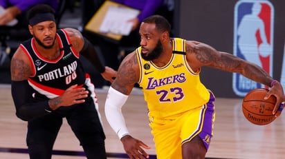 ¡Los Lakers fueron superiores y superaron a los Blazers!