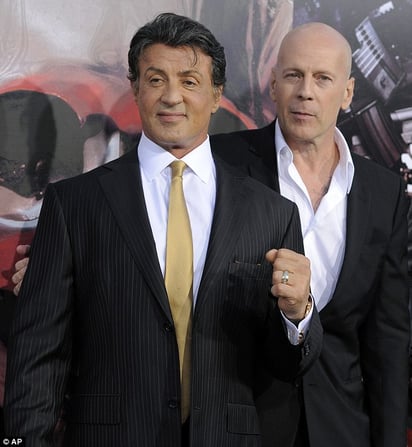 Sylvester Stallone habla de la salud de Bruce Willis