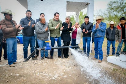 Municipio beneficia con agua a más de 300 familias en Ejido El Moral