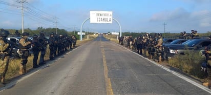 Blindan accesos a Coahuila por enfrentamientos en NL y Tamaulipas