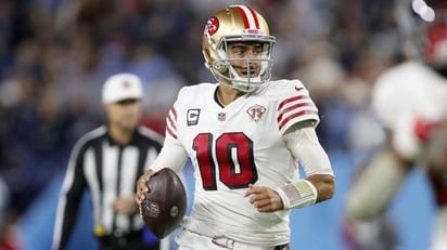 Jimmy Garoppolo abandona por lesión con los San Francisco 49ers