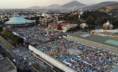 Peregrinos podrían romper récord de asistencia a la Basílica de Guadalupe