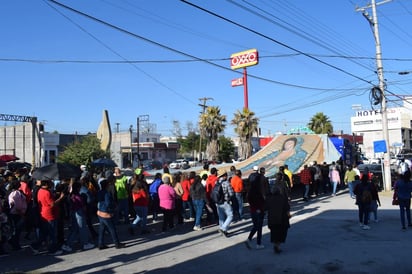 Tránsito municipal hace operativo guadalupano