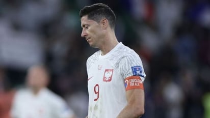 Robert Lewandowski cumplió un nuevo Mundial sin poder destacar