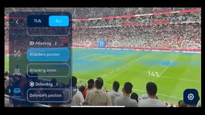 Una app de realidad aumentada de la FIFA para el Mundial en Catar parece traída del futuro