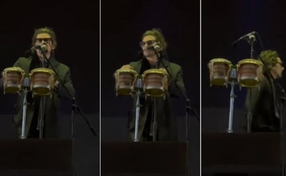 León Larregui explota durante uno de sus conciertos por problemas de sonido: 'Festival de cuarta'