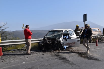 Empleado de la Coca Cola muere en choque en la curva del Diablo