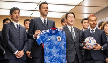 ¡Como Supercampeones! Así fueron recibidos los japoneses tras participar en Qatar