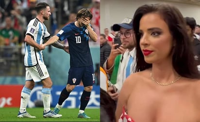 Ivana Knoll, la novia del Mundial, revienta a Argentina, 'No es un buen equipo'