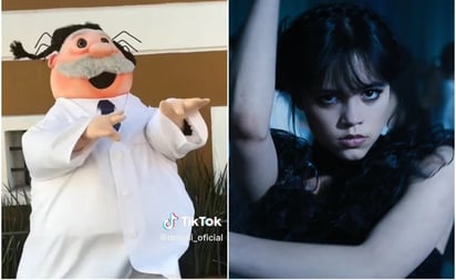 Dr. Simi se une a trend del baile viral de Merlina y 'rompe' TikTok