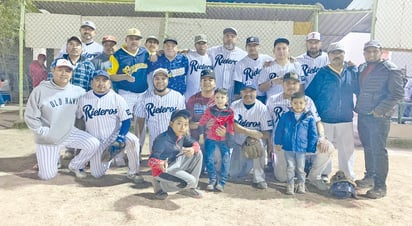 Rieleros campeón en la Liga Recreativa 'Carrucha Arizpe' del Grupo C-2