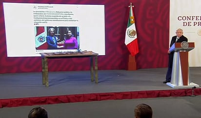 Visita de embajadora de EU en Perú a presidenta Boluarte es un 'acto de prepotencia', afirma AMLO