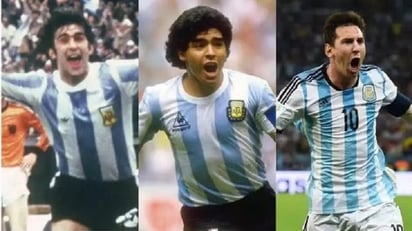 De Kempes a Diego y de Maradona a Messi