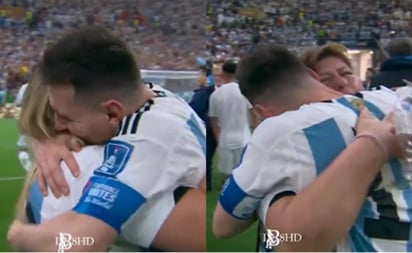 La historia de Antonia Farías y el emotivo abrazo a Lionel Messi en la final del Mundial