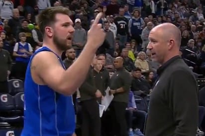 Doncic, expulsado en la derrota de los Mavericks contra los Wolves