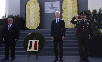 Conmemoran el 47 aniversario luctuoso de Alfredo Del Mazo Vélez