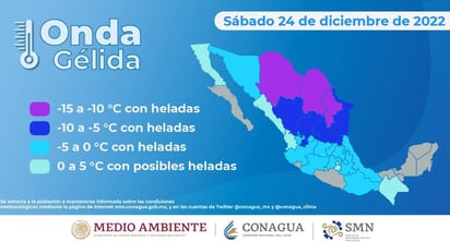 Saltillo y la Región Sureste tendrán una helada Navidad