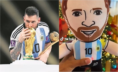 VIDEO: '¿Qué miras, bobo?' Crean peluche de Messi y su épica frase