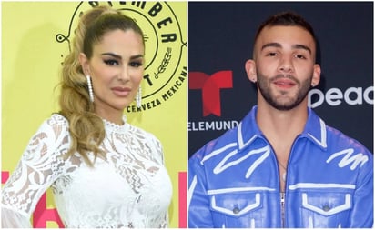 Ninel Conde se sonroja y responde a halagos de Manuel Turizo, ¡se llevan 24 años!