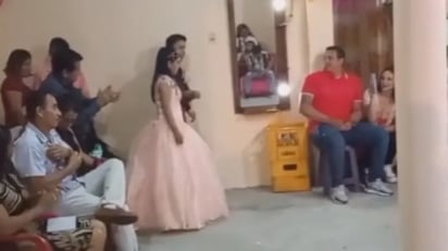 Baile de quinceañera se arruina porque DJ no pagó YouTube Premium : Un invitado captó el momento en el que la festejada vivió un momento incómodo al interrumpirse su baile por un comercial 