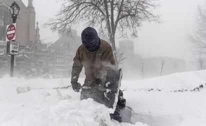 La tormenta invernal 'Elliot' causa 7 muertos en el noroeste de Nueva York