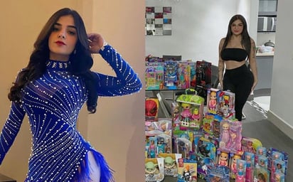 Karely Ruiz regaló juguetes a niños en Navidad; en redes la tunden y ella se defiende: 'por eso les va como les va'