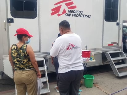 'Médicos sin frontera' apoya en dar atención a los migrantes