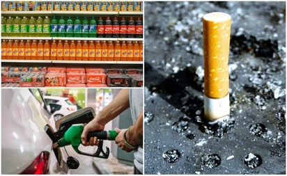 Gasolina, refrescos y cigarros para 'arriba'