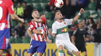 Atlético de Madrid venció 2-0 a Elche