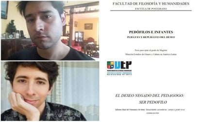 “Dedicada a los niños de deseo inquieto: Indignación en Chile por la aprobación de dos tesis a favor de la pedofilia