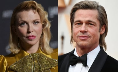 Courtney Love asegura que Brad Pitt la vetó de la cinta 'El Club de le pelea', lo acusa de acoso