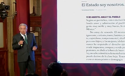 Enojo de Guillermo Sheridan es porque ya no recibe dinero del gobierno, acusa AMLO