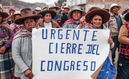 Reanudan las protestas contra la presidenta Boluarte en Perú