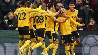 El Aston Villa y los Wolves terminan sin hacerse daño y empatados a uno