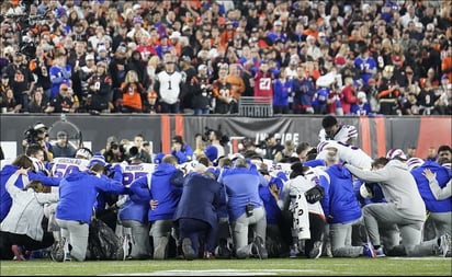 Bills vs Bengals no se jugará y queda cancelado, confirma la NFL