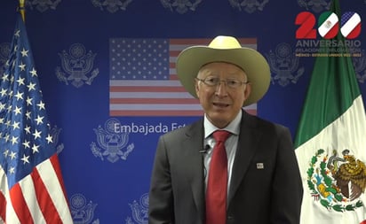 Ken Salazar lanza mensaje en video previo a la visita de Joe Biden a México