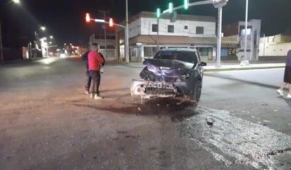 Cafre provocó fuerte choque en la colonia Nueva Rosita de Monclova