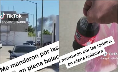 'Le tengo más miedo a mi mujer': Mandan a joven por tortillas en pleno 'Culiacanazo'; se viraliza en TikTok