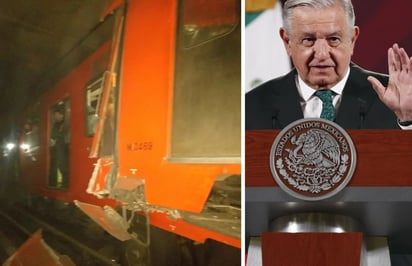 'Mis condolencias y mi solidaridad'; AMLO lamenta accidente en la Línea 3 del Metro de la CDMX