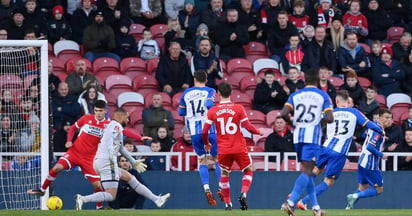 Mac Allister marcó un doblete en la goleada del Brighton