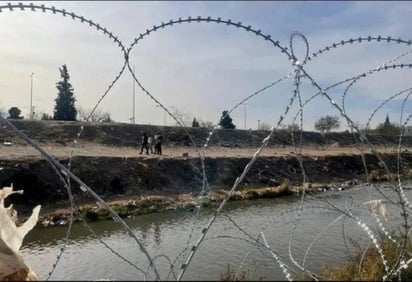 Extienden malla ciclónica en el Río Bravo  ante visita de Joe Biden a Texas