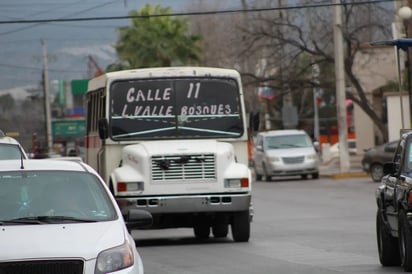 Transporte en Monclova sin esperanza de mejora para 2023