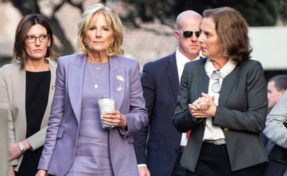 Las fotos y videos de Jill Biden con Beatriz Gutiérrez Müller y en la Basílica de Guadalupe