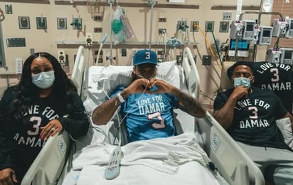 Damar Hamlin dejó el hospital y viaja a Buffalo